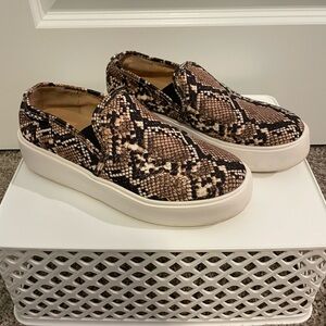 Steve Madden Brown Snakeskin Platforn Shoes